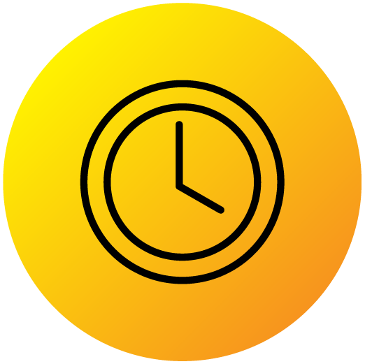 Icon of a clock