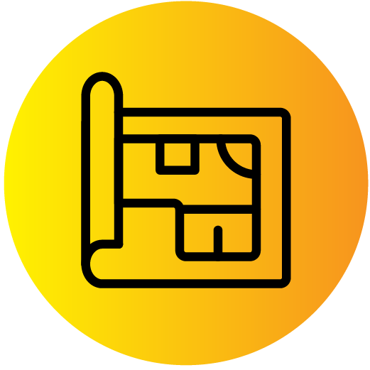 Icon of an architects plan