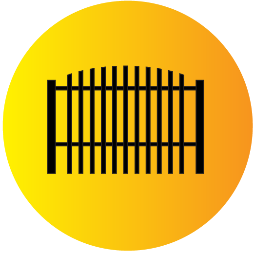 Icon of a boundary access gate