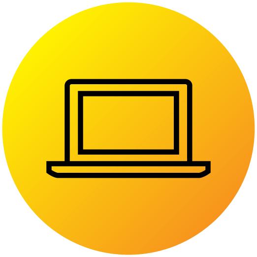 Icon of a laptop